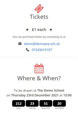 Fundraiser Demo Page